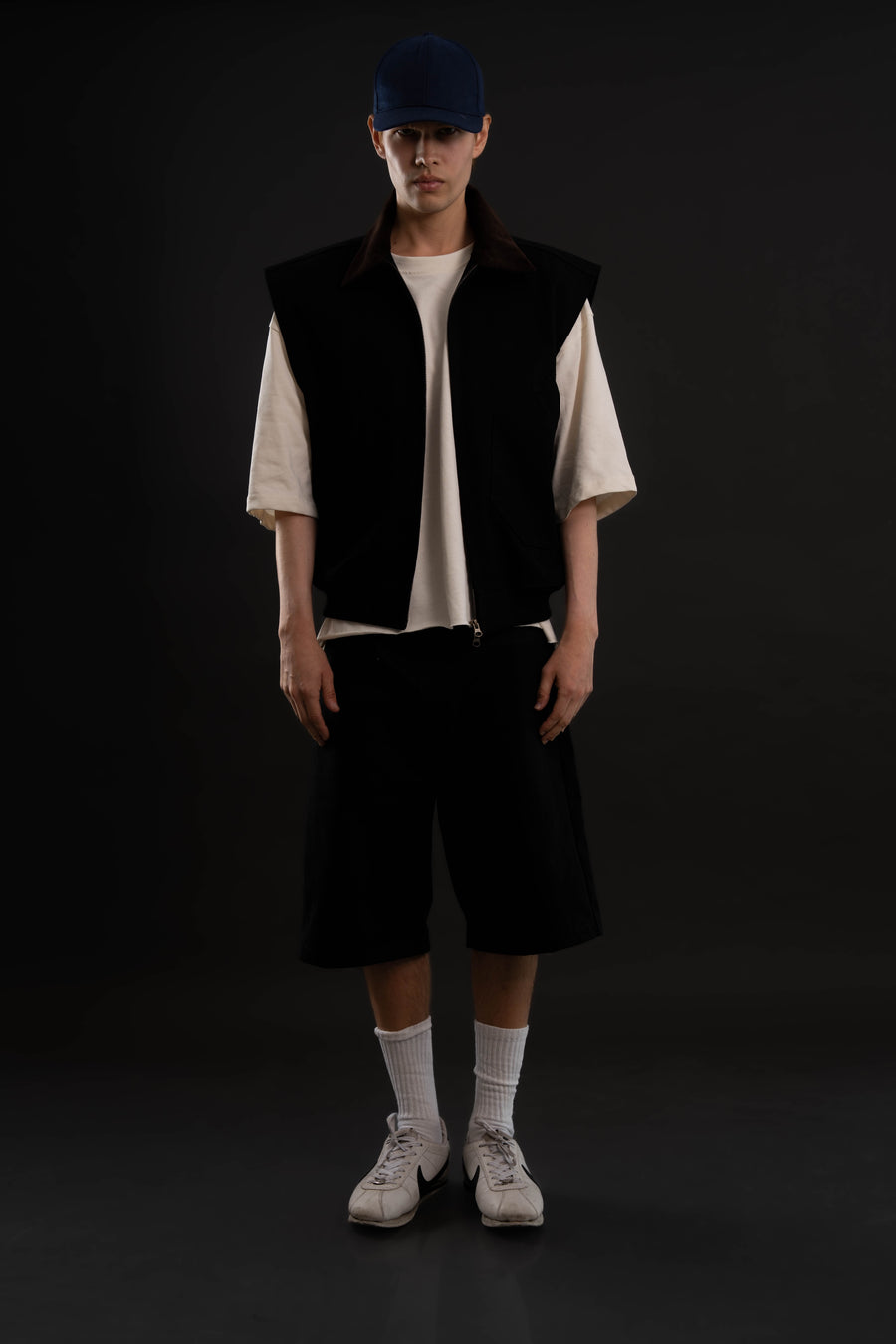 Tailored Denim Bermuda